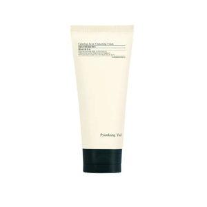 Pyunkang Yul Calming Acne Cleansing Foam tube with tea tree and Centella leaves