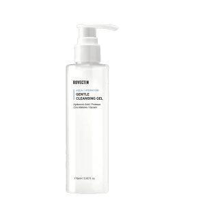 Rovectin Aqua Hydration Gentle Cleansing Gel 175ml bottle for gentle face cleansing, hydration, and pH balance