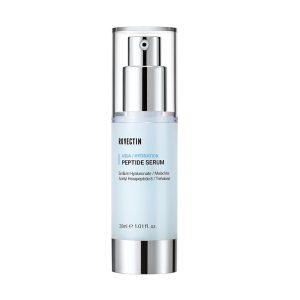Rovectin Aqua Peptide Serum 30ml bottle for anti-aging, hydration, and skin firming