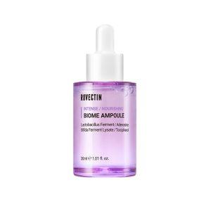 Rovectin Intense Biome Ampoule 30ml – Korean anti-aging serum with probiotics for skin barrier repair and hydration