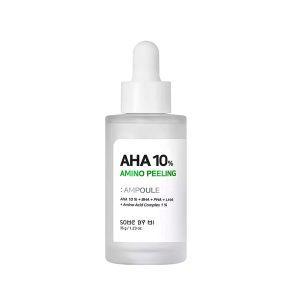 Some By Mi AHA 10% Amino Peeling Ampoule bottle with exfoliating acids and amino acids