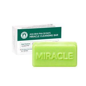 Some By Mi AHA BHA PHA 30 Days Miracle Cleansing Bar for acne-prone and sensitive skin