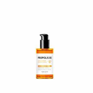 Some By Mi Propolis B5 Glow Barrier Calming Serum 50ml bottle for soothing, strengthening, and brightening sensitive skin