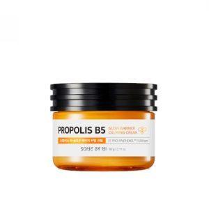 Some By Mi Propolis B5 Glow Barrier Calming Cream 60g – Korean soothing moisturizer for sensitive, acne-prone, and irritated skin