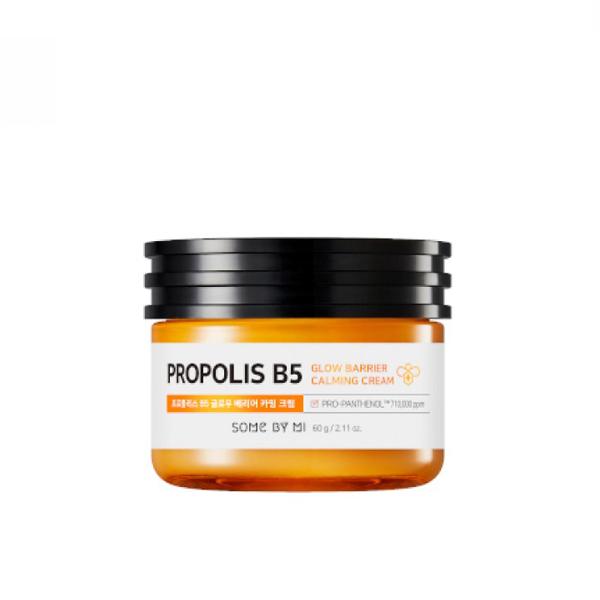 Some By Mi Propolis B5 Glow Barrier Calming Cream 60g – Korean soothing moisturizer for sensitive, acne-prone, and irritated skin