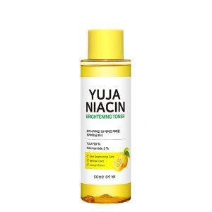 Some By Mi Yuja Niacin Brightening Toner 150ml with 90% Yuja extract and niacinamide for brightening, hydration, and even skin tone