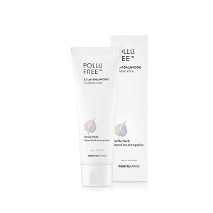 Thank You Farmer Pollufree 5.5 pH-Balancing Cleansing Foam Cleanser 120ml – gentle foaming face wash for sensitive skin
