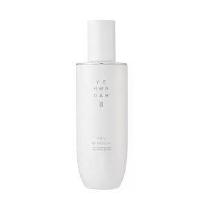 The Face Shop Yehwadam Jeju Magnolia Pure Brightening Toner 160ml bottle for hydration, brightening, and skin tone improvement