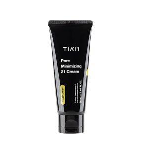 Tiam Pore Minimizing 21 Cream 50ml tube for refining pores, controlling oil, and smoothing skin texture