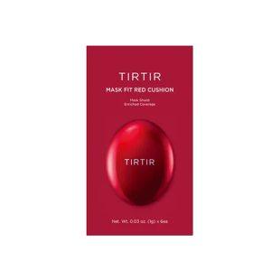 TirTir Mask Fit Red Cushion 6 Shade Trial Kit – Lightweight Korean Cushion Foundation Sampler (21C, 21N, 21W, 23N, 24N, 24W)