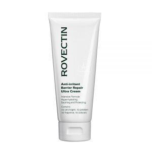 Rovectin Anti-Irritant Barrier Repair Ultra Cream 100ml tube for deep hydration, barrier repair, and soothing sensitive skin