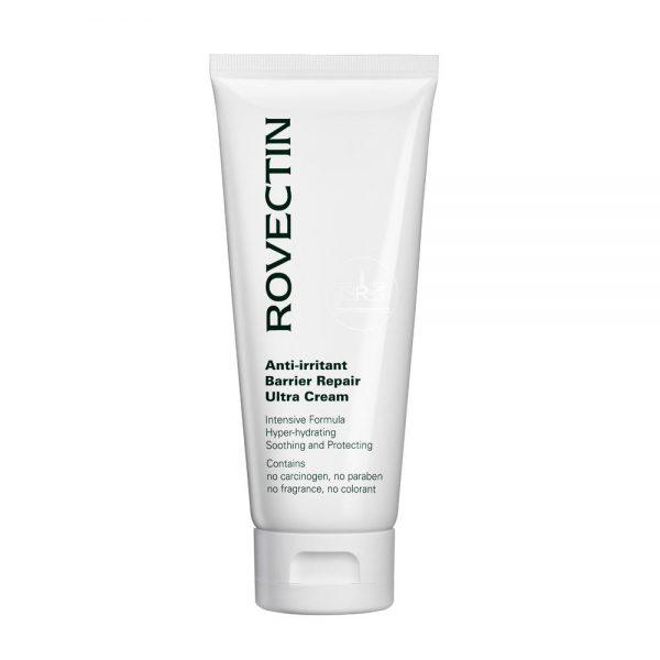 Rovectin Anti-Irritant Barrier Repair Ultra Cream 100ml tube for deep hydration, barrier repair, and soothing sensitive skin