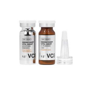 VT Cosmetics Reedle Shot Vita-Light Toning Essence VC1000 – 2 Piece Kit | Brightening & Skin Renewal Set