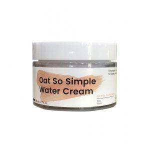 Krave Beauty Oat So Simple Water Cream 80ml jar for lightweight hydration and soothing sensitive skin