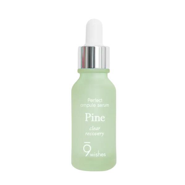 9 Wishes Amazing Pine Ampule Serum for pore care, skin texture refinement, and soothing