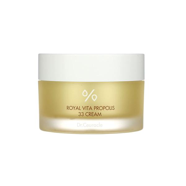 Dr. Ceuracle Royal Vita Propolis 33 Cream 50ml 1 Dr. Ceuracle Royal Vita Propolis 33 Cream for glow-boosting, skin nourishment, and antioxidant care