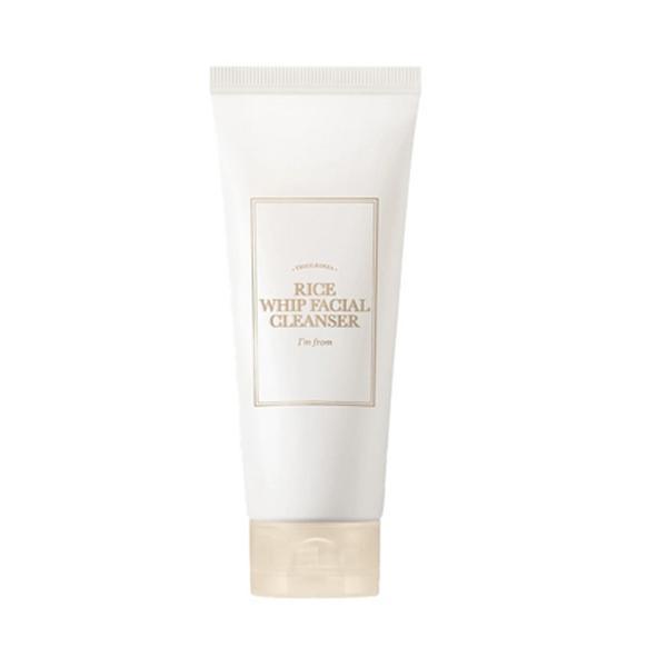 I'm from Rice Whip Facial Cleanser 150ml 1 I’m From Rice Whip Facial Cleanser for deep cleansing, gentle exfoliation, and skin brightening
