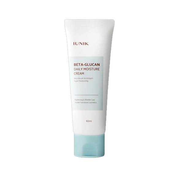 iUNIK Beta Glucan Daily Moisture Cream for deep hydration, skin barrier repair, and soothing sensitive skin