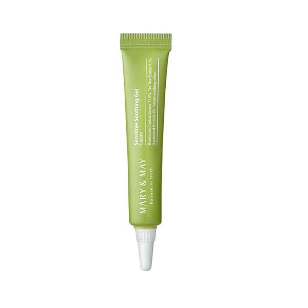 Mary & May Sensitive Soothing Gel Blemish Cream 12g – Spot-Calming & Redness-Reducing Korean Treatment