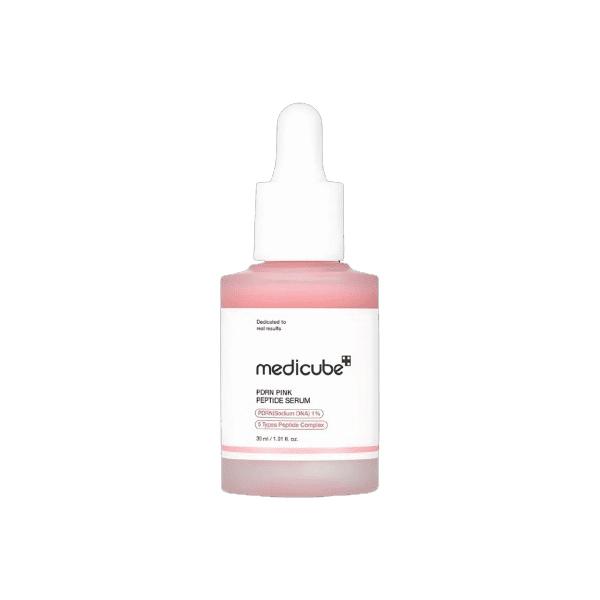 Medicube PDRN Pink Peptide Serum for elasticity boost, blemish care, and skin barrier repair