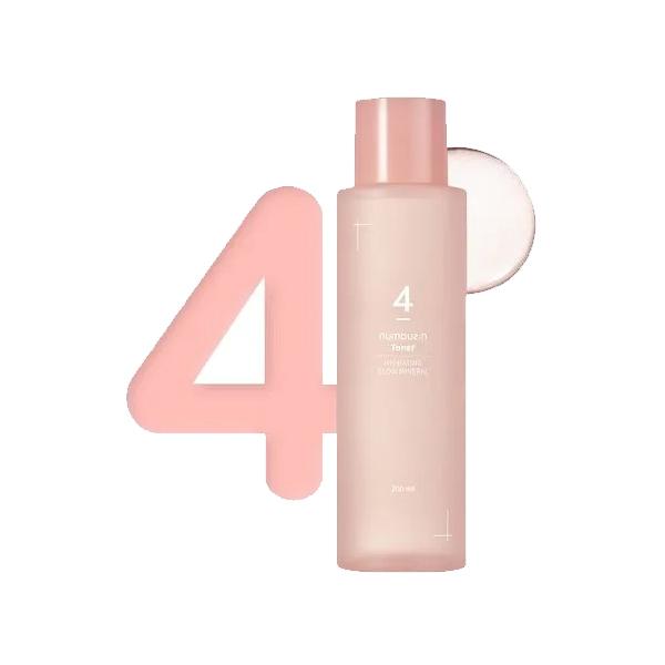 Numbuzin No.4 Hydration Glow Mineral Toner 200ml 1 numbuzin-no4-hydration-glow-mineral-toner-200ml-brightening-moisture.