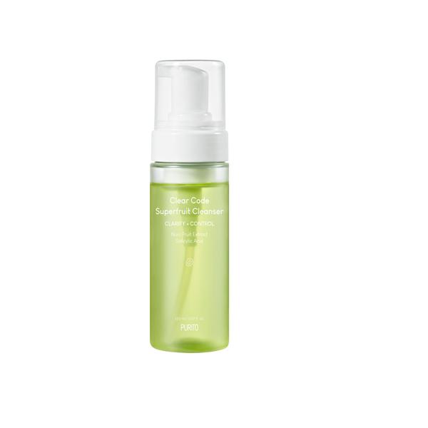 Purito Clear Code Superfruit Cleanser 150ml 1 Purito Clear Code Superfruit Cleanser 150ml – Clarifying & Antioxidant-Rich Korean Gel Cleanser