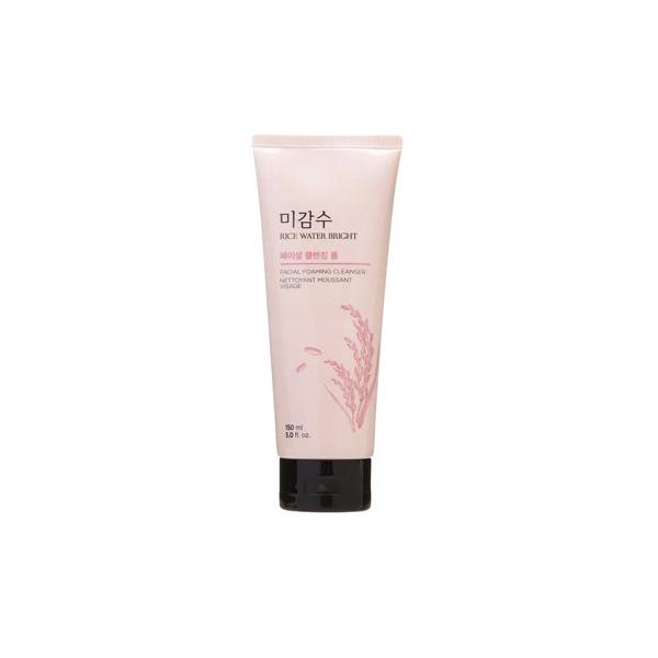 The Face Shop Rice Water Bright Cleansing Foam 150ml brightening daily cleanser