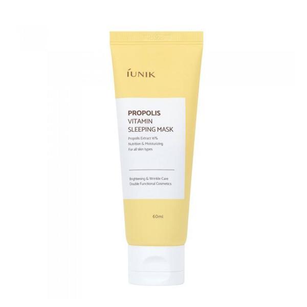 iUNIK Propolis Vitamin Sleeping Mask 60ml – Brightening & Moisturizing Night Cream
