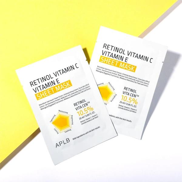 APLB Retinol Vitamin C Vitamin E Sheet Mask 25ml Price In Bangladesh