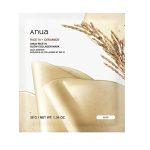 Anua Rice 70 Glow Collagen Mask for hydration, firming, and glass skin effect