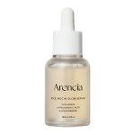 Arencia Rice Mucin Glow Serum for brightening, hydration, and skin texture improvement