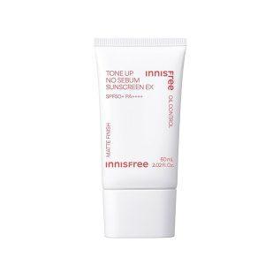 Innisfree Tone Up No Sebum Sunscreen EX SPF50+ PA++++ 60ml