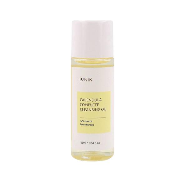 iUNIK Calendula Complete Cleansing Oil for makeup removal, sensitive skin, and hydration