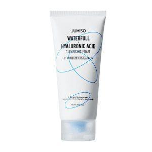 Jumiso Waterfull Hyaluronic Acid Cleansing Foam tube with multi-layer hyaluronic acid and ceramide