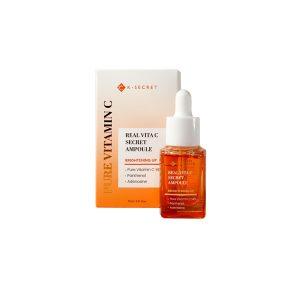 K-Secret Real Vita C Secret Ampoule for brightening, pigmentation care, and antioxidant protection