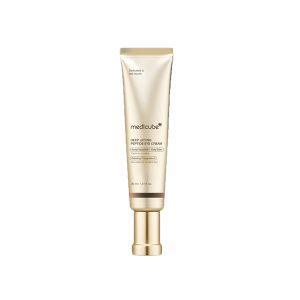 Medicube Deep Lifting Peptide Eye Cream tube with peptide complex and hyaluronic acid