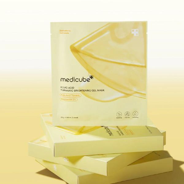 Medicube Kojic Acid Turmeric Brightening Gel Mask 28g - Image 2