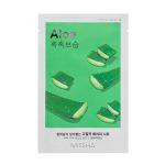 Missha Airy Fit Sheet Mask Aloe for soothing, hydration, and sensitive skin relief