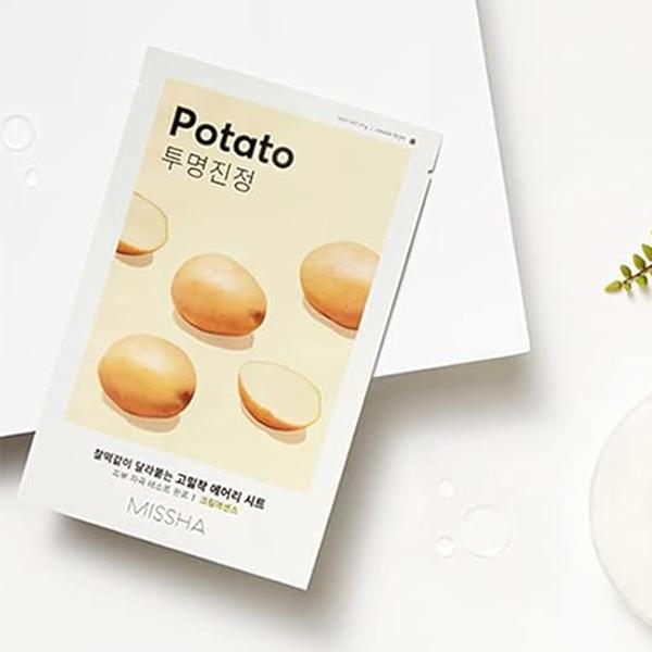 Missha Airy Fit Sheet Mask Potato 19gm - Image 2