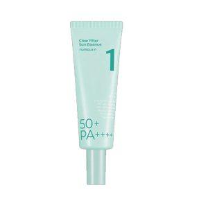 Numbuzin No.1 Clear Filter Sun Essence SPF50+ PA++++ for sensitive skin, brightening, and hydration