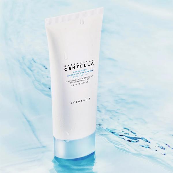 Skin1004 Madagascar Centella Hyalu Cica Water Fit Sun Serum SPF50+ PA++++ 100ml - Image 2