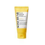Some By Mi Yuja Niacin Brightening Cleanser tube with citrus and niacinamide