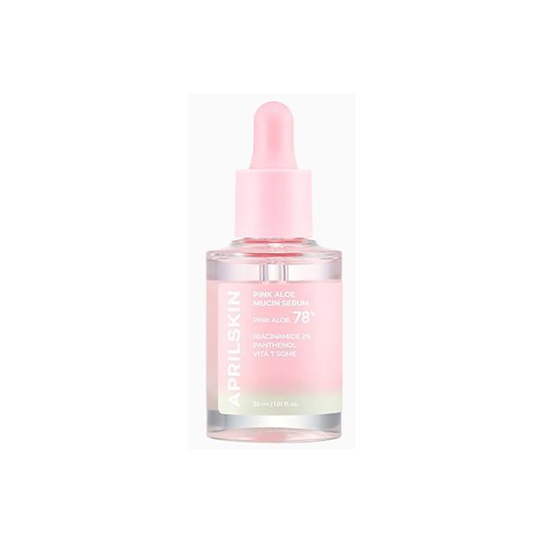 Aprilskin Pink Aloe Mucin Serum 30ml 1 Aprilskin Pink Aloe Mucin Serum for Hydration and Acne Scar Care