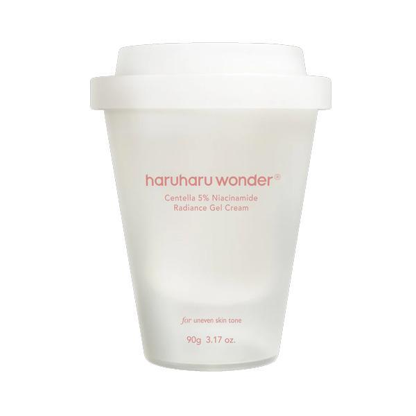 Haruharu WONDER Centella 5% Niacinamide Radiance Gel Cream for brightening, hydration, and sensitive skin care