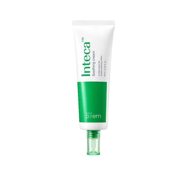 Make P:REM Inteca Soothing Cream for calming, barrier repair, and sensitive skin hydration