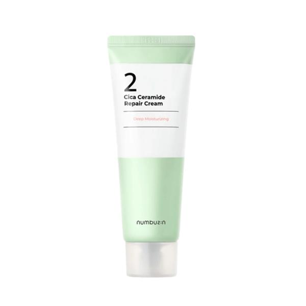 Numbuzin No.2 Cica Ceramide Repair Cream for barrier repair, redness relief, and deep hydration