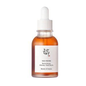 Beauty of Joseon Revive Serum with Ginseng and Snail Mucin 60ml – Anti-aging Korean serum for wrinkles and pigmentation