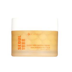 K-SECRET SEOUL 1988 Capsule Cream Niacinamide 5% + Yuja 50ml – Hydrating, Nourishing & Brightening Korean Cream
