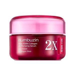 Numbuzin No. 2 Rose PDRN Collagen 2X Plumping Serum 30ml