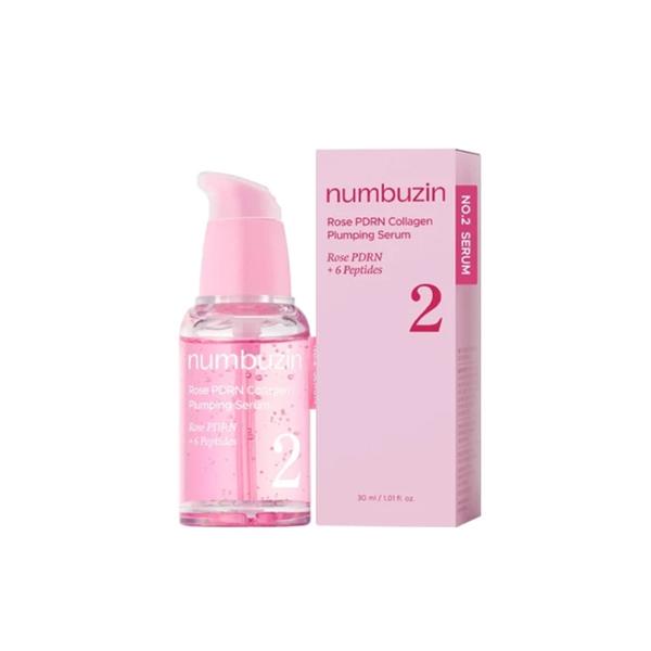 Numbuzin No.2 Rose PDRN Collagen Plumping Serum 30ml
